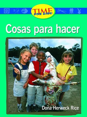 cover image of Cosas para hacer (Things to Make)